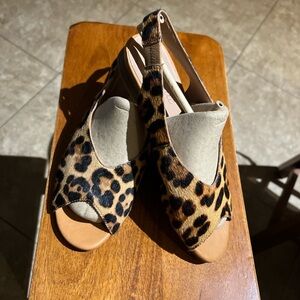 Madewell Leopard Print Sandals